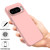 Google Pixel 10 Pure Color Liquid Silicone Shockproof Phone Case - Pink Google Pixel 10 Pure Color Liquid Silicone Shockproof Phone Case - Pink