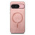 Google Pixel 10 Retro Magsafe Magnetic PU Back Cover Phone Case - Pink