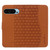 Google Pixel 9 / 9 Pro / 10 / 10 Pro Business Diamond Buckle Leather Phone Case with Lanyard - Brown