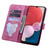 Google Pixel 9 / 9 Pro / 10 / 10 Pro Cartoon Sakura Cat Embossed Leather Phone Case - Rose Red