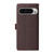 Google Pixel 9 Pro XL / 10 Pro XL Six Card Slots Buckle Leather Phone Case with Lanyard - Coffee