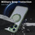 iPhone 17 Pro Max 360-degree Rotating MagSafe Magnetic Holder Phone Case - Green iPhone 17 Pro Max 360-degree Rotating MagSafe Magnetic Holder Phone Case - Green