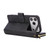 iPhone 17 Pro Max 9 Card Slots Zipper Wallet Bag Leather Phone Case - Black