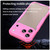 iPhone 17 Pro Max Armor Glaze PC Hybrid TPU Phone Case - Pink