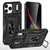 iPhone 17 Pro Max Armor PC + TPU Camera Shield Phone Case - Black