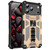iPhone 17 Pro Max Armor Shockproof TPU + PC Magnetic Phone Case with Holder - Gold