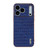 iPhone 17 Pro Max AZNS Electroplated Frame Crocodile Texture Full Coverage Phone Case - Blue