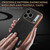 iPhone 17 Pro Max AZNS Electroplated Frame Crocodile Texture Full Coverage Phone Case - Brown