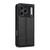 iPhone 17 Pro Max AZNS Magnetic Calf Texture Flip Leather Phone Case - Black