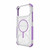 iPhone 17 Pro Max BIBERCAS Transparent Color Series MagSafe Air Bag Shockproof Phone Case - Purple