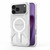 iPhone 17 Pro Max BIBERCAS Transparent Color Series MagSafe Air Bag Shockproof Phone Case - White