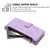 iPhone 17 Pro Max Butterfly Love Flower Multi-card Zipper Wallet Leather Phone Case - Light Purple