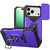 iPhone 17 Pro Max Camera Shield Card Slot PC+TPU Phone Case - Purple