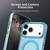 iPhone 17 Pro Max Candy Magsafe PC Hybrid TPU Phone Case - Blue