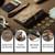 iPhone 17 Pro Max CaseMe C30 Card Slots Zipper Wallet Leather Phone Case - Brown