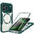 iPhone 17 Pro Max CD Texture MagSafe Phone Case - Green