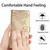 iPhone 17 Pro Max Cherry Blossom Butterfly Skin Feel Embossed PU Phone Case - Gold