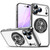 iPhone 17 Pro Max Colorful 360 Invisible Ring MagSafe Phone Case - Black