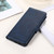 iPhone 17 Pro Max Cow Texture Leather Phone Case - Blue iPhone 17 Pro Max Cow Texture Leather Phone Case - Blue