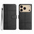 iPhone 17 Pro Max Cowhide Texture Stitching Leather Phone Case - Black iPhone 17 Pro Max Cowhide Texture Stitching Leather Phone Case - Black