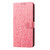 iPhone 17 Pro Max Daisy Embossed Leather Phone Case - Pink
