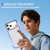iPhone 17 Pro Max Defend Rugged Gear Holder MagSafe Phone Case - Light Purple + Transparent Purple