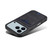 iPhone 17 Pro Max Denior D06 PU Back Cover Card Slot Holder Phone Case - Black