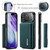 iPhone 17 Pro Max DG.MING M1 Series 3-Fold Multi Card Wallet Leather Phone Case - Green iPhone 17 Pro Max DG.MING M1 Series 3-Fold Multi Card Wallet Leather Phone Case - Green
