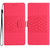 iPhone 17 Pro Max Diamond Embossed Skin Feel Leather Phone Case - Red
