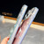iPhone 17 Pro Max Diamond Glitter Diamond Round Holder Phone Case - Transparent