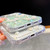 iPhone 17 Pro Max Diamond Glitter Pearl Butterfly Four-Corner Shockproof Phone Case - Transparent