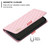 iPhone 17 Pro Max Diamond Lattice Magnetic Leather Flip Phone Case - Pink