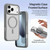 iPhone 17 Pro Max DUX DUCIS Lawa Series 2 in 1 Wallet Zipper Detachable MagSafe Phone Case with Lanyard - Grey