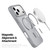 iPhone 17 Pro Max DUX DUCIS Yind Series MagSafe TPU Hybrid PC Phone Case - Grey