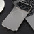 iPhone 17 Pro Max Electroplating Frameless Frosted Anti-Glare PC MagSafe Phone Case - Titanium Gray