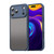 iPhone 17 Pro Max Fan Dun Series TPU Hybrid PC Frosted Phone Case - Blue