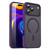 iPhone 17 Pro Max Fanying Series PC Hybrid TPU Translucent Frosted MagSafe Phone Case - Crystal Purple iPhone 17 Pro Max Fanying Series PC Hybrid TPU Translucent Frosted MagSafe Phone Case - Crystal Purple