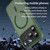 iPhone 17 Pro Max Fanying Series PC Hybrid TPU Translucent Frosted MagSafe Phone Case - Olive Green