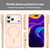 iPhone 17 Pro Max Fanying Series PC Hybrid TPU Translucent Frosted MagSafe Phone Case - Rouge Powder