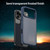 iPhone 17 Pro Max Fanying Series PC Hybrid TPU Translucent Frosted Phone Case - Cyan Blue