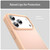 iPhone 17 Pro Max Fanying Series PC Hybrid TPU Translucent Frosted Phone Case - Rouge Powder