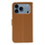 iPhone 17 Pro Max Feather Pattern Litchi Texture Leather Phone Case - Brown