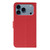 iPhone 17 Pro Max Feather Pattern Litchi Texture Leather Phone Case - Red