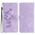 iPhone 17 Pro Max Flower Butterfly Embossing Pattern Leather Phone Case - Purple iPhone 17 Pro Max Flower Butterfly Embossing Pattern Leather Phone Case - Purple