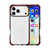 iPhone 17 Pro Max Four-corner Shockproof TPU Hybrid Acrylic Phone Case - Brown