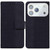 iPhone 17 Pro Max Geometric Embossed Leather Phone Case - Black