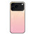 iPhone 17 Pro Max Gradient Color Glass Phone Case - Yellow Pink