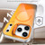 iPhone 17 Pro Max Gradient Discolor Lens Kickstand Magsafe Phone Case - Orange iPhone 17 Pro Max Gradient Discolor Lens Kickstand Magsafe Phone Case - Orange