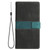 iPhone 17 Pro Max Grid Stitching Leather Phone Case with Lanyard - Black iPhone 17 Pro Max Grid Stitching Leather Phone Case with Lanyard - Black