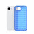 iPhone 17 Pro Max High Transparency TPU Hybrid PC Airbag Phone Case - Transparent Blue